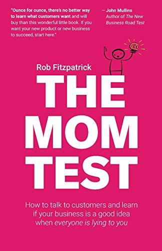 The Mom Test book cover