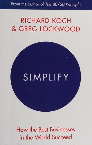 Simplify book cover